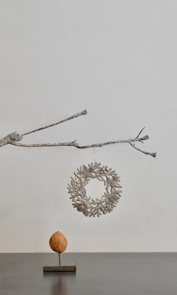 Christmas tin tree decoration