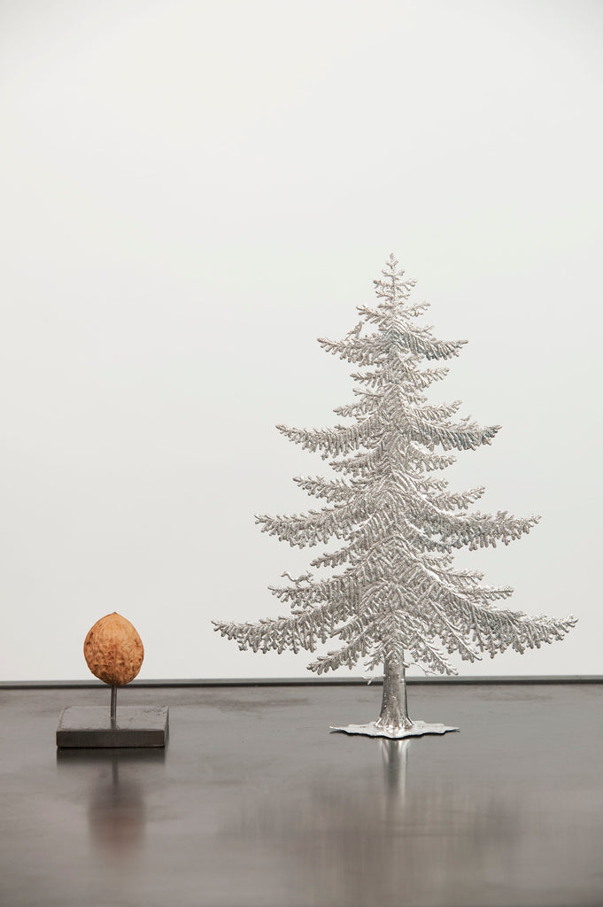 Christmas tin standing trees