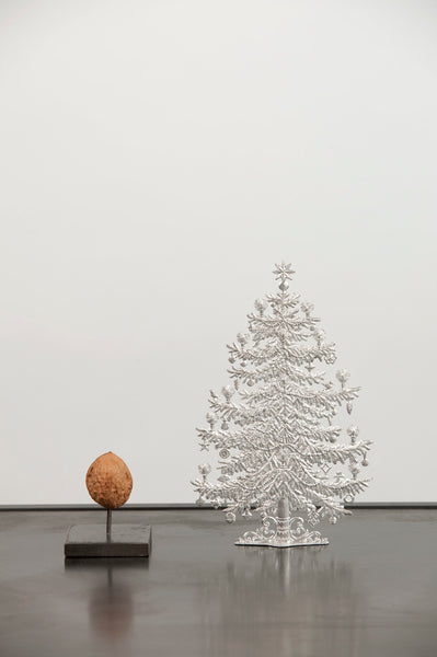 Christmas tin standing trees