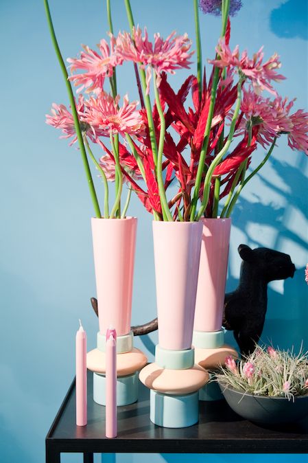 Pastel vase