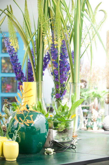 Glass vase large