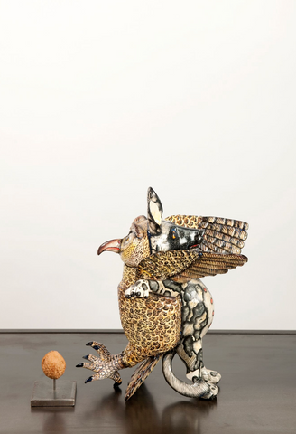 Ardmore owl & wild dog tureen