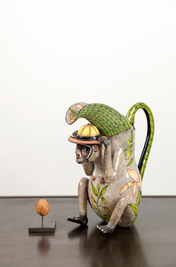 Ardmore ceramic monkey jug