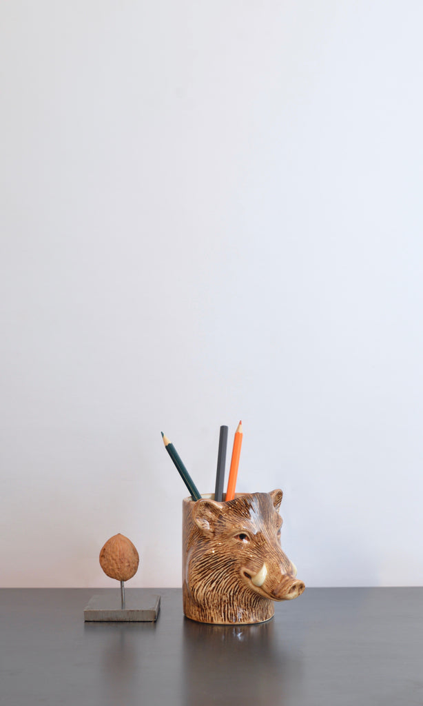 Wild boar pot ceramic