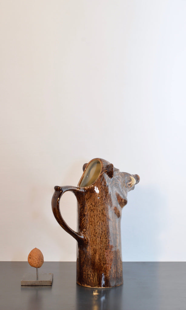 Wild boar jug ceramic