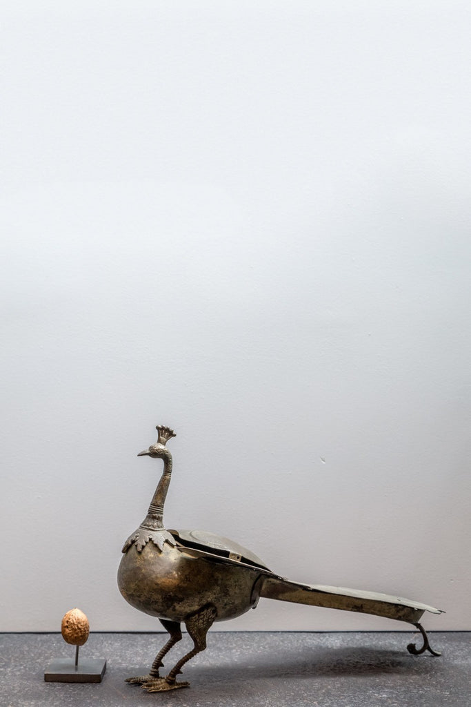 Object - Indian Peacock Metal Box