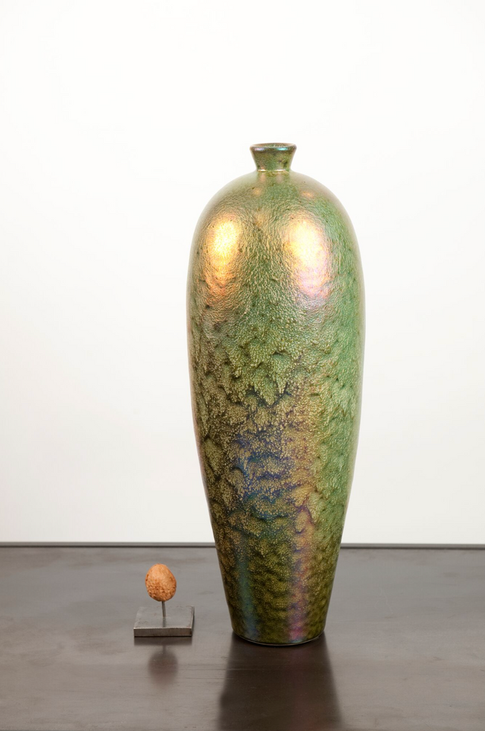 Mobach bronze tall vase