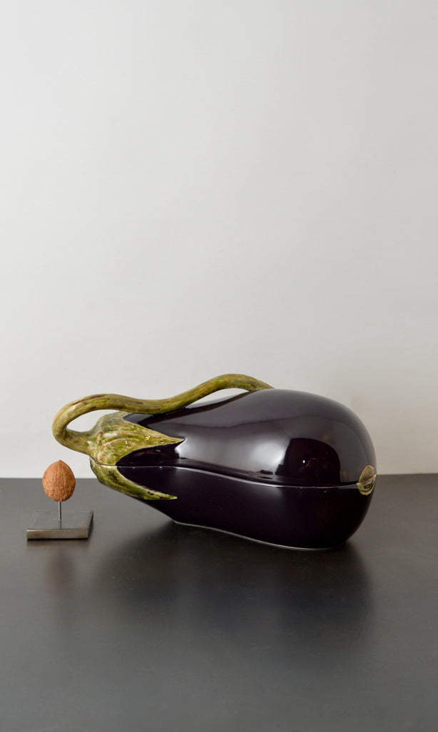 Aubergine bowl ceramic